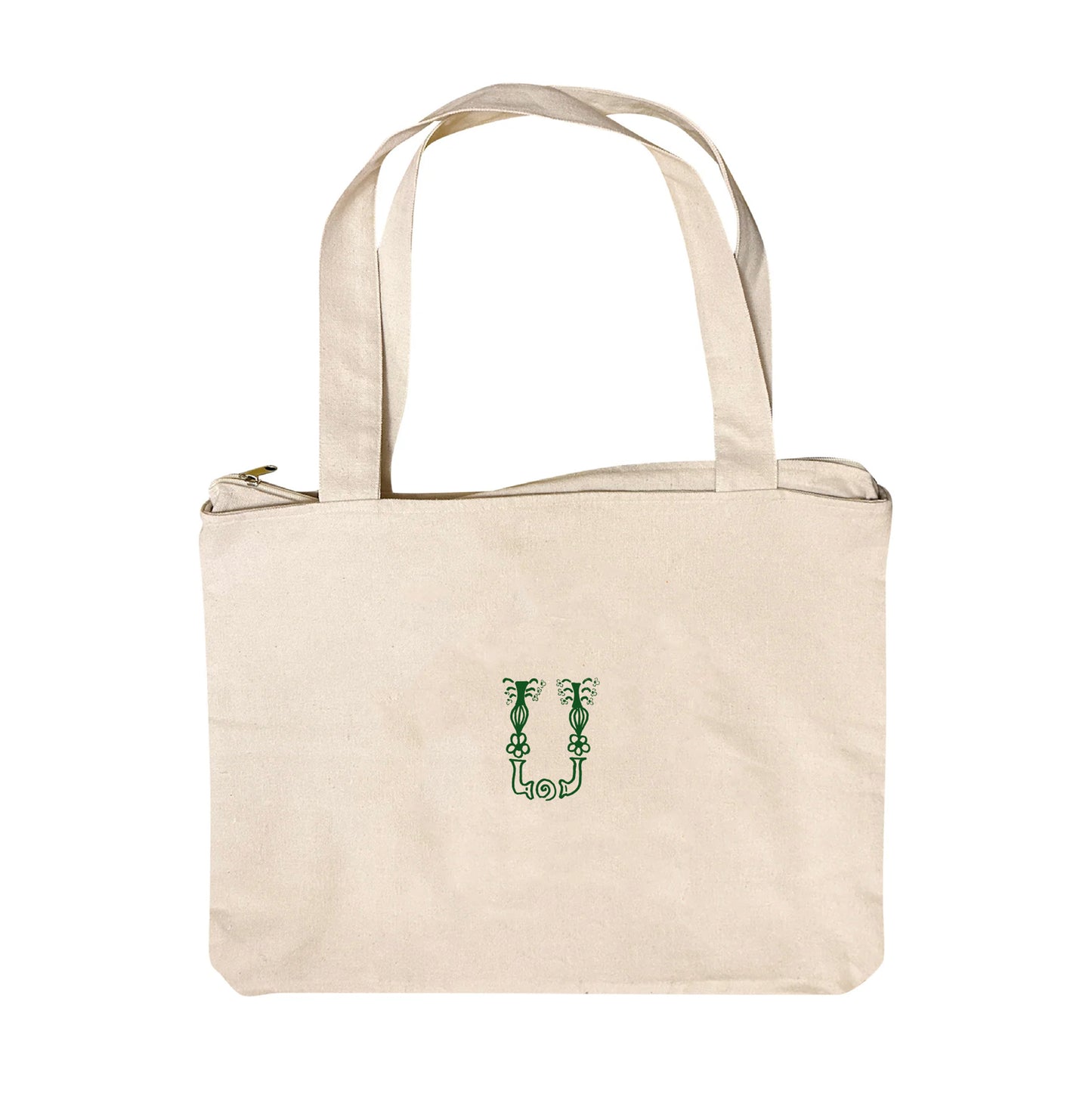 The Virtue and Vice Green Tote Bag