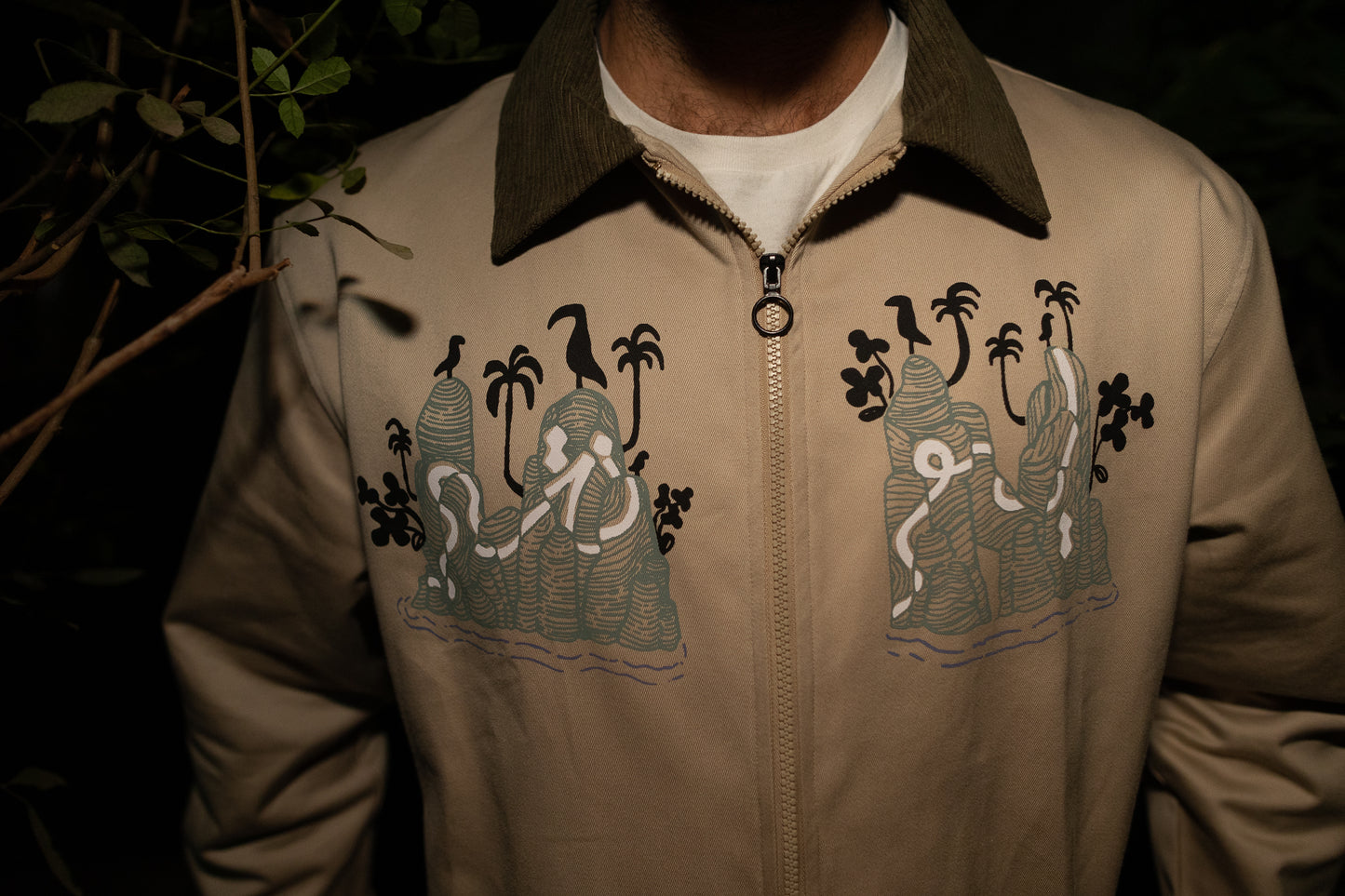 Resting Rocks Beige Jacket