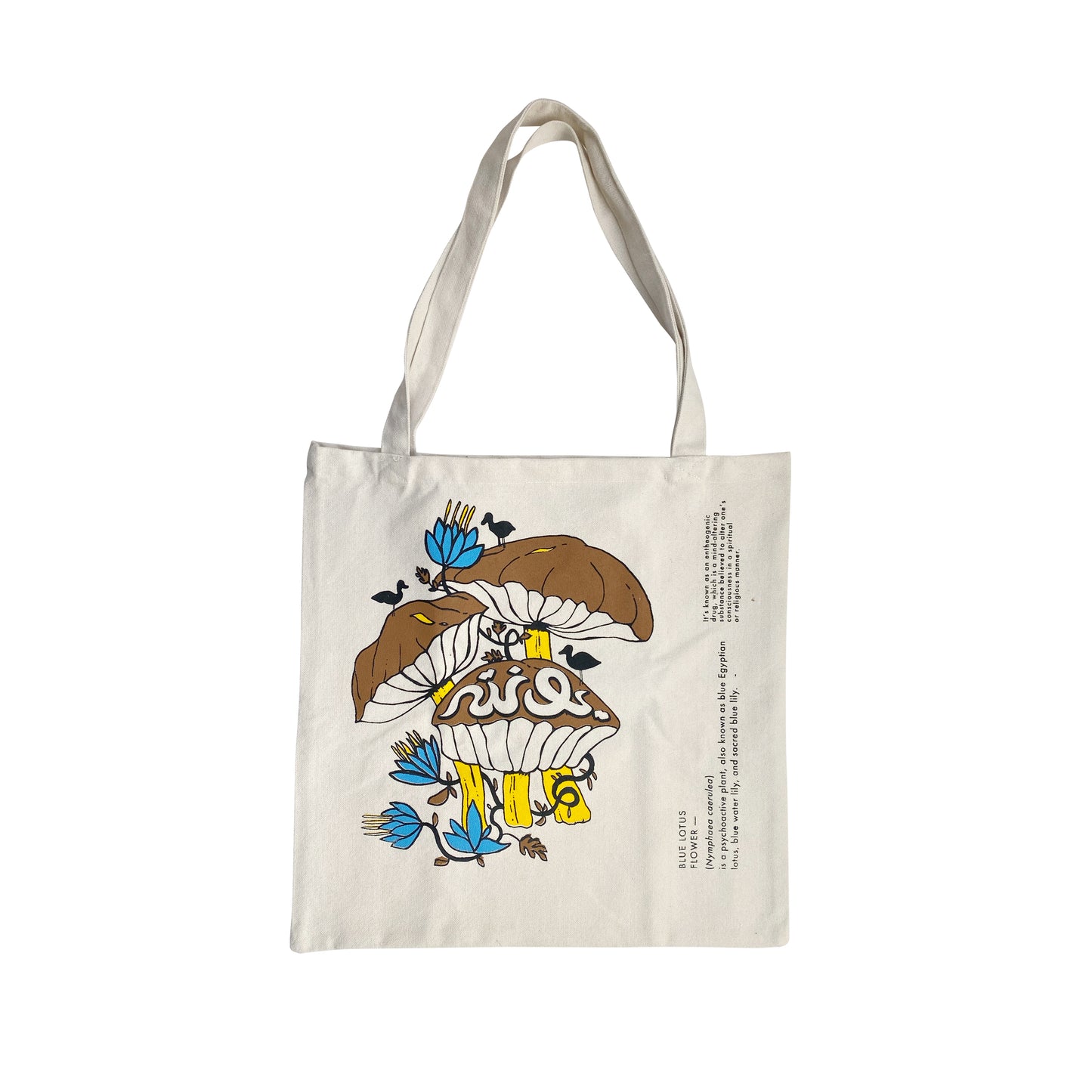 Blue Lotus Tote Bag