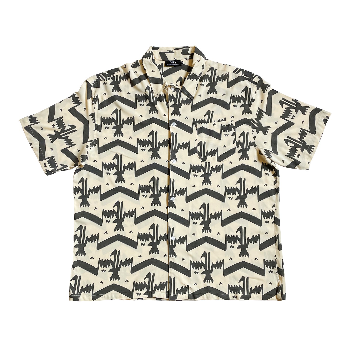 Nesr El Scene Patterned Shirt