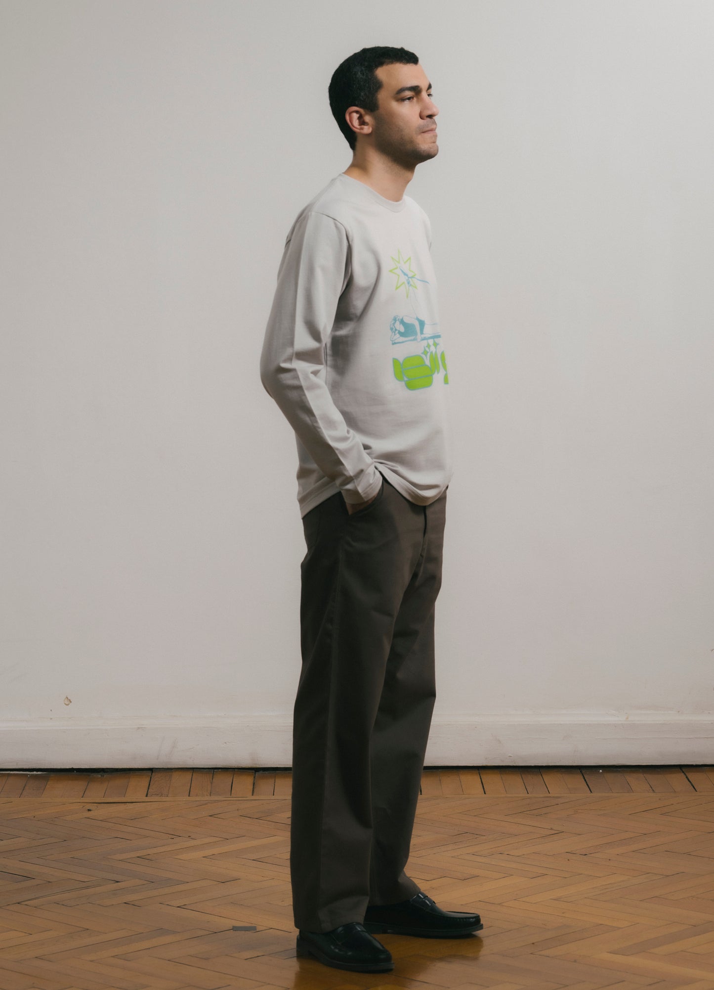 Physical Silver Long Sleeve T-Shirt