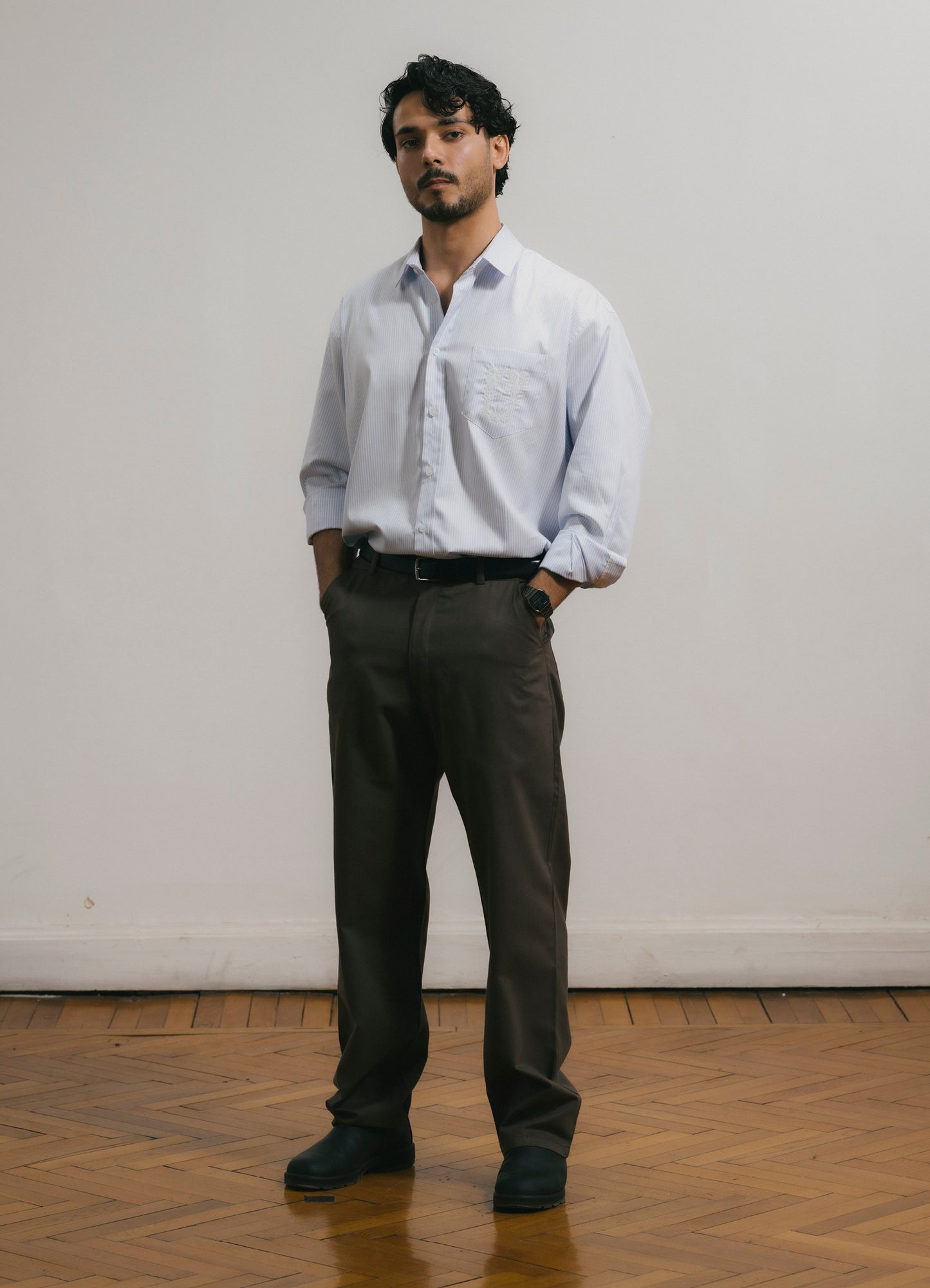 UNTY Brown Chino Trousers