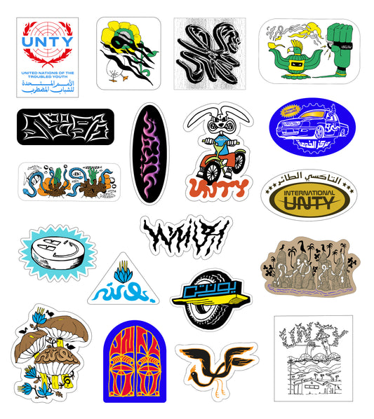 UNTY 19 Sticker Pack