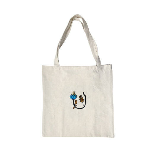 Blue Lotus Tote Bag